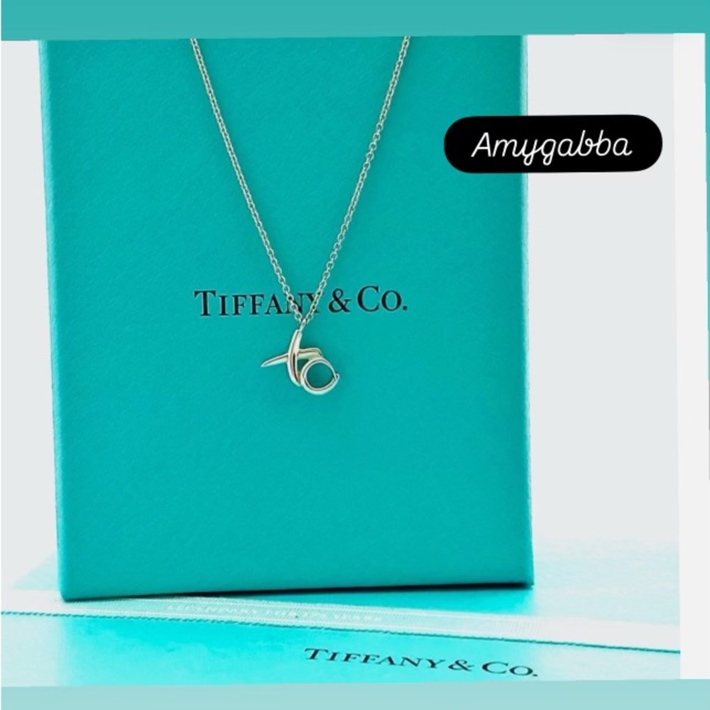 Tiffany & Co. Silver Infinity Necklace